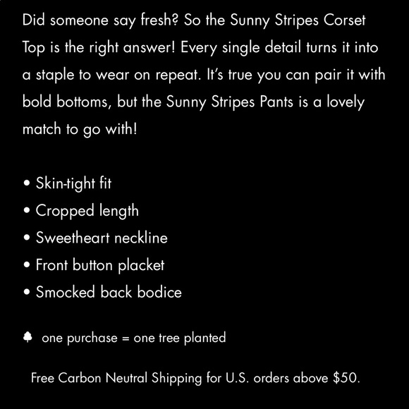 🌸🌺 Farm Rio crop top NWT 🌼🌹 - Picture 5 of 6